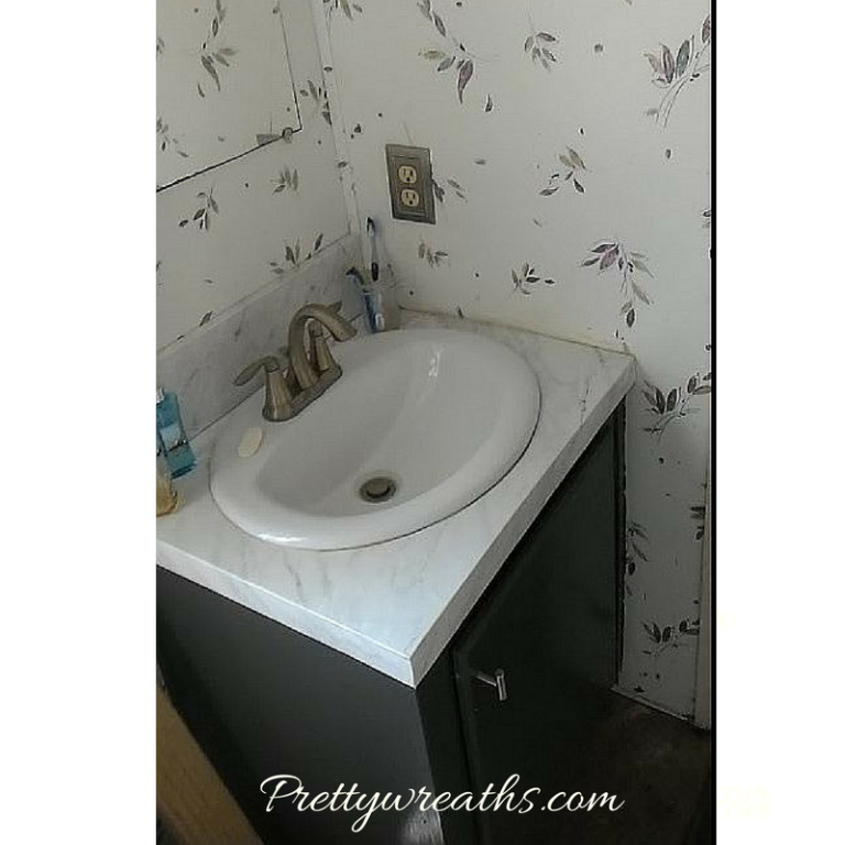 Update a Mobile Home Bathroom Vanity